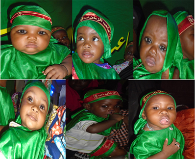 مراسم برگزاری مراسم شیرخوارگان حسینی در کشور آفریقایی سیرالئون
