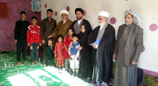 مكتب السيد السيستاني يواصل زياراته لعوائل ذوي الشهداء الكرام في محافظة بغداد