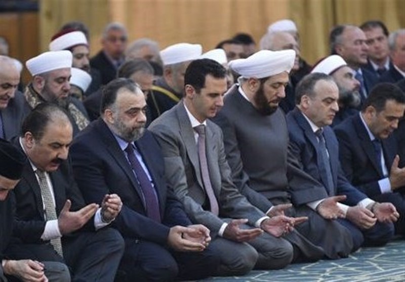 الرئيس السوري يشارك باحتفال ذكرى المولد النبوي الشريف في دمشق
