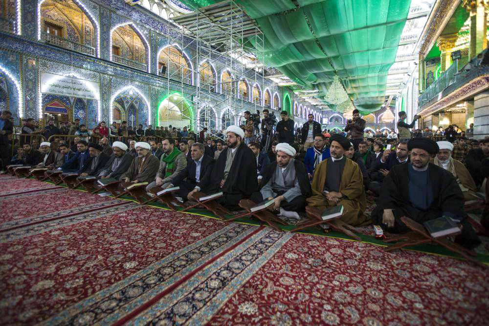 الهيئة القرآنية العليا تختتم مشروع المحطات القرآنية في حفل تكريمي عند صحن أبي الفضل العباس (ع) 