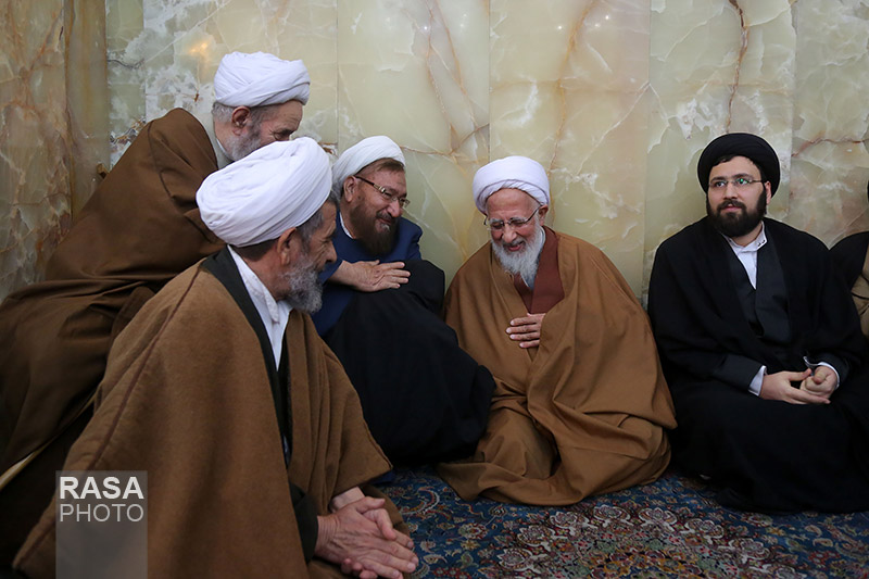 مراسم چهلمین روز رحلت آیت الله موسوی اردبیلی در قم