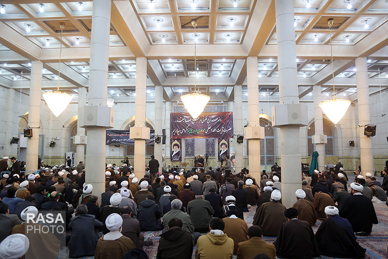 مراسم چهلمین روز رحلت آیت الله موسوی اردبیلی در قم