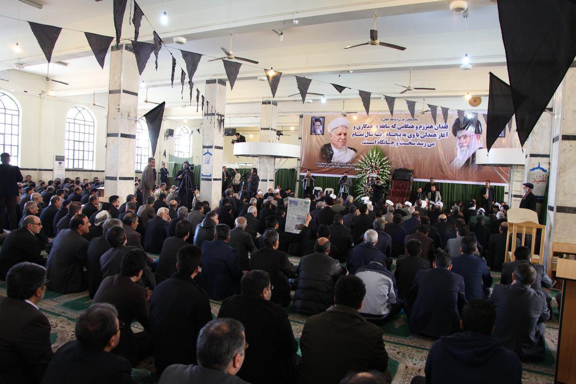 بزرگداشت آیت الله رفسنجانی در کرمانشاه