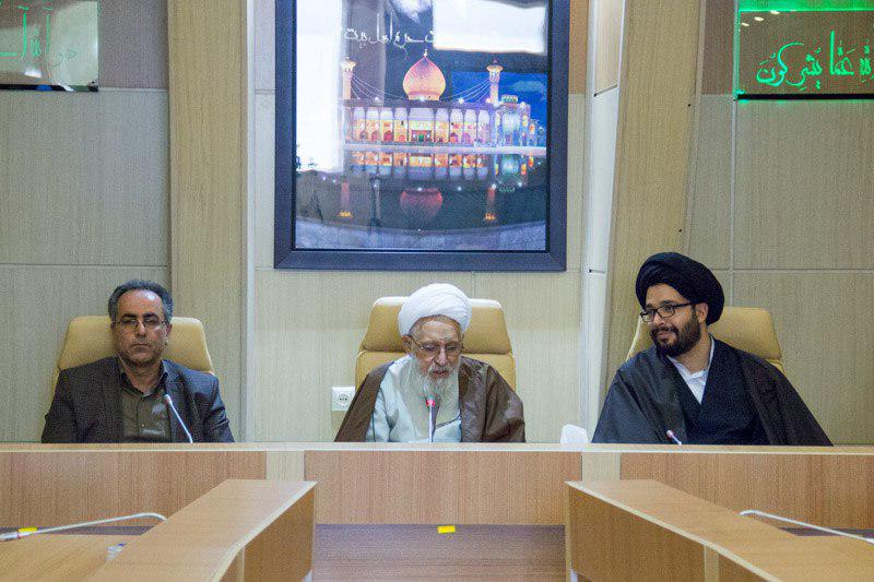 آیت الله ایمانی در دیدار مدیر کل کار