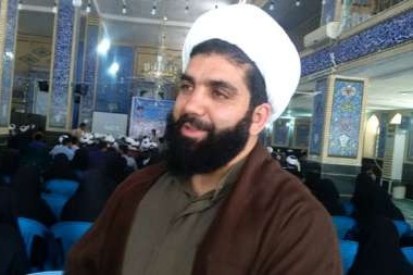حجت الاسلام و المسلمین محسن سنجری مسؤول بسیج طلاب و روحانیون استان کرمان