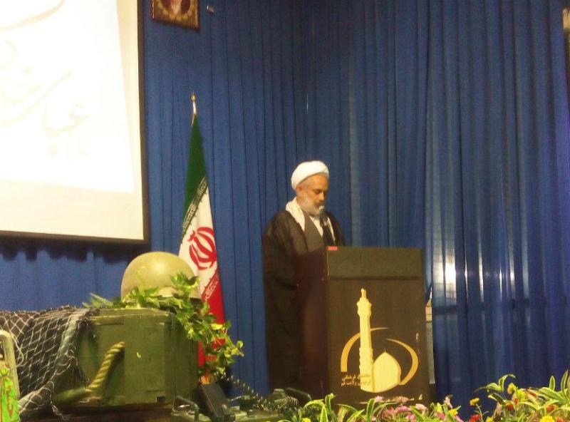 حجت الاسلام حسن رضا رمضانی روحانی رزمنده و پیشکسوت روایتگری