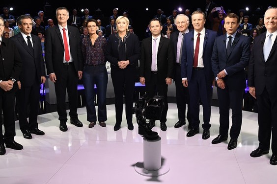 مرشحي الانتخابات الرئاسية الفرنسي
