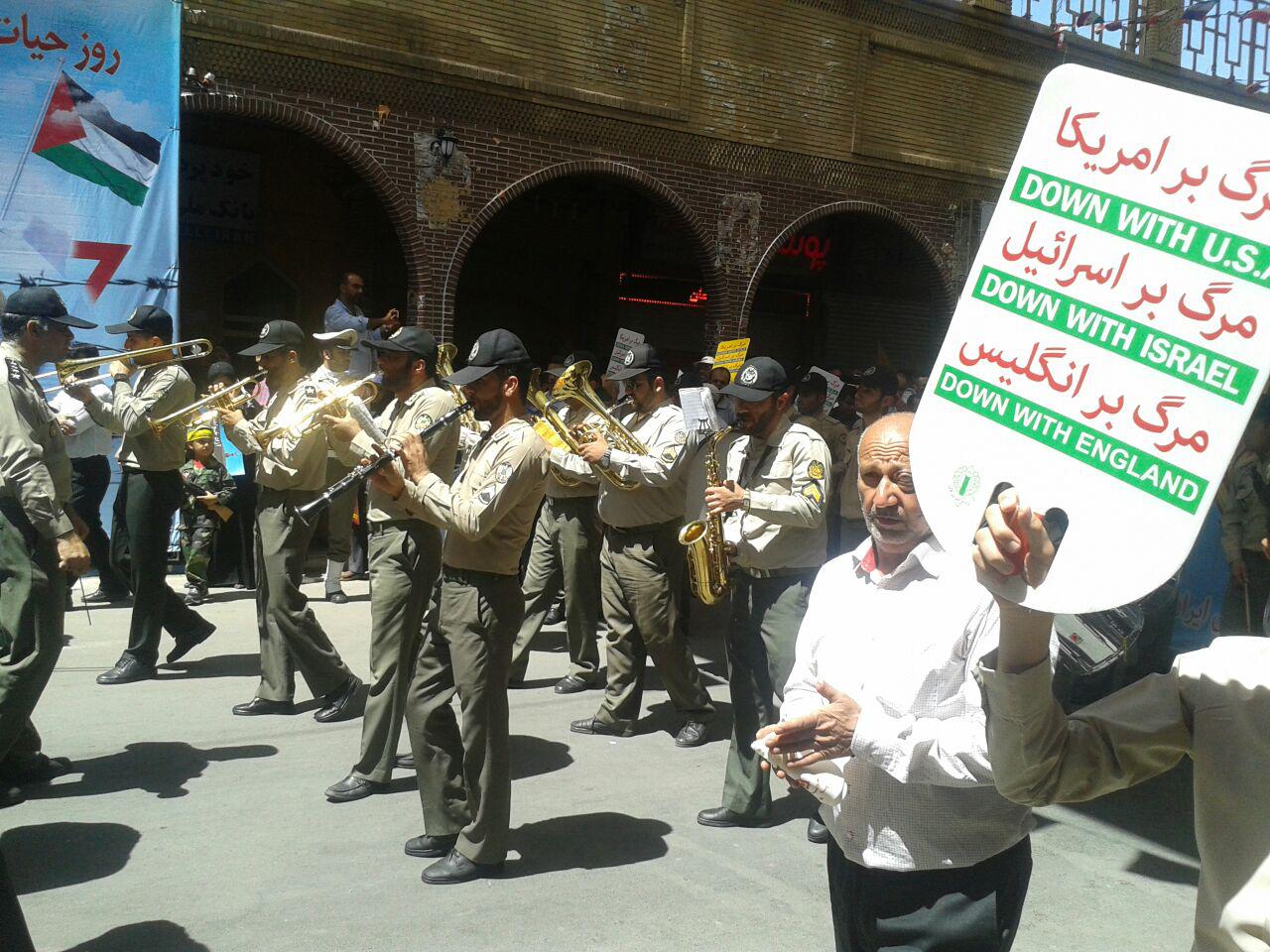 راهپیمایی روز جهانی قدس در اهواز