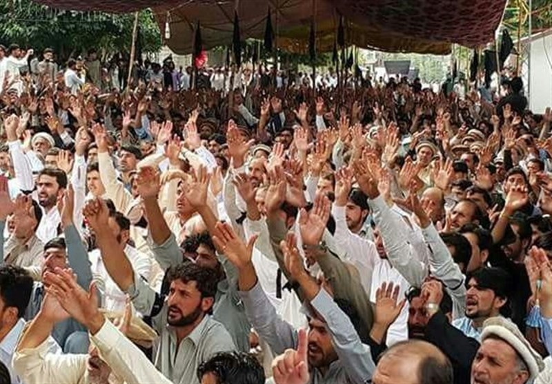 تظاهرات مردم پاکستان در پاراچنار
