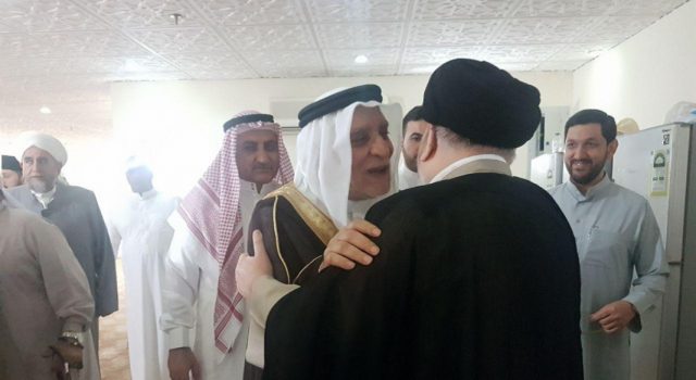 السيد جواد الشهرستاني و الشيخ عبد اللطيف الهميم