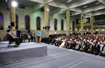 دیدار طلاب حوزههای علمیه استان تهران با رهبر معظم انقلاب