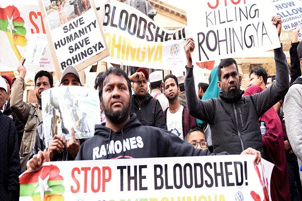  يتظاهرون في أستراليا وبلجيكا تنديداً بالمجازر بحق الروهينغا 
