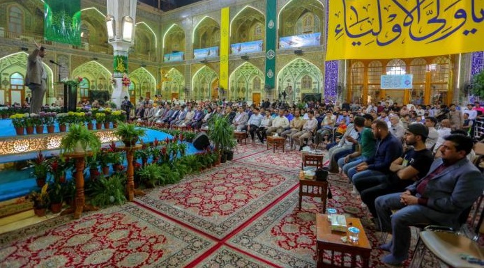 مهرجان الغدير الثقافي السنوي في رحاب مرقد أمير المؤمنين (ع) 