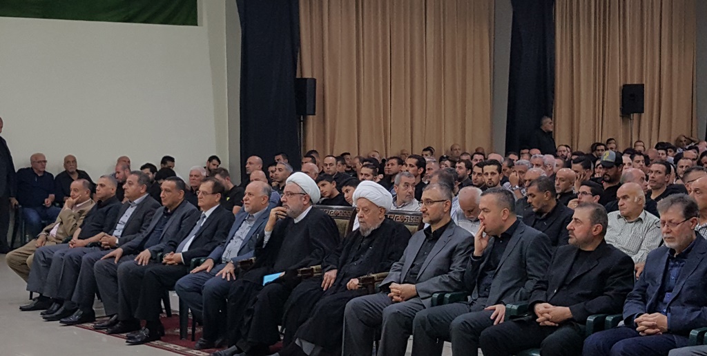 احياء الليلة الرابعة من محرم في المجلس الشيعي كنعان