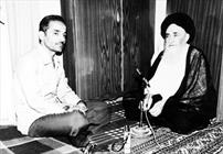 دیدنی/ دیدار شهید رجایی با حضرت آیت الله سید شهاب الدین مرعشی نجفی