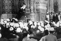 دیدنی/ تصویری دیده نشده از درس خارج آیت الله بروجردی