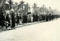 دیدنی/ تصویری قدیمی از پیاده روی اربعین حسینی سال ۱۳۹۹ هجری قمری