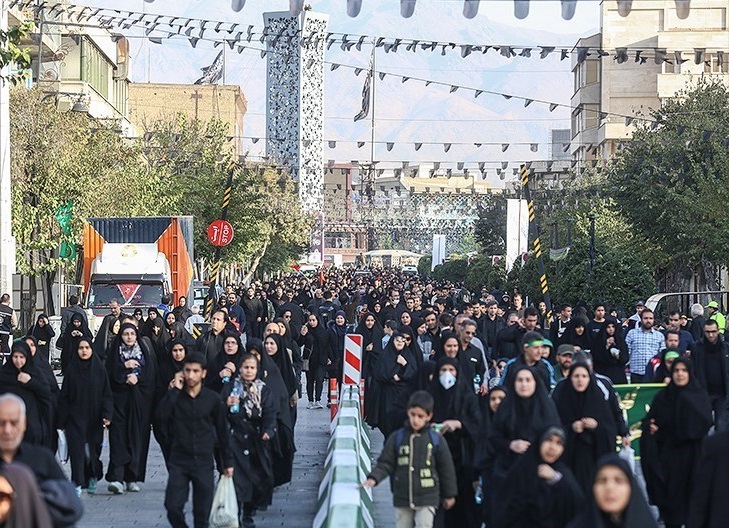  مسيرة أربعينيّة في طهران