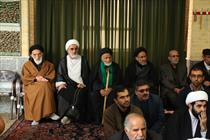 تجمع عزاداران اربعین حسینی در میدان امام زاده عبدالله شهر همدان