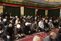 تجمع عزاداران اربعین حسینی در میدان امام زاده عبدالله شهر همدان