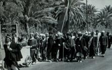 دیدنی/ مرحوم آیت الله شیخ محمد حسین سیبویه در پیاده روی اربعین