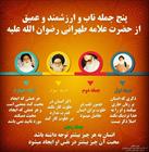  ۵ جمله ناب و ارزشمند از علامه طهرانی