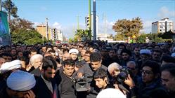 تشییع پیکر آیت الله سجادی