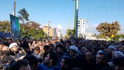 تشییع پیکر آیت الله سجادی