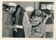 دیدنی/ حضرت آیت الله صافی گلپایگانی در کتابخانه سلطان المدارس هندوستان