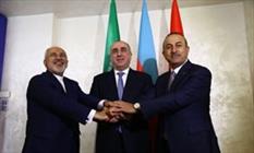 دیدار وزرای خارجه ایران ترکیه آذربایجان
