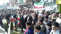 راهپیمایی۲۲ بهمن در گتاب