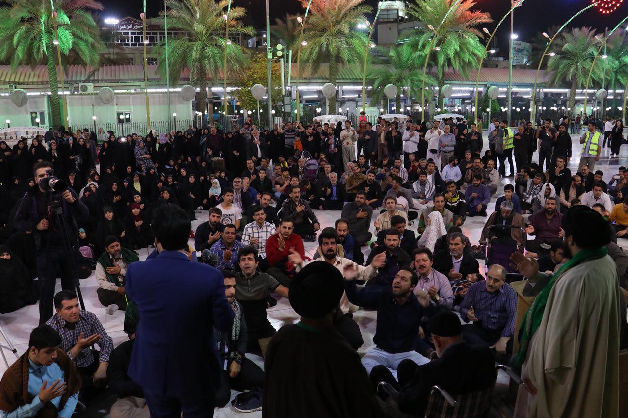 طرح بهار علوی در حرم حسینی