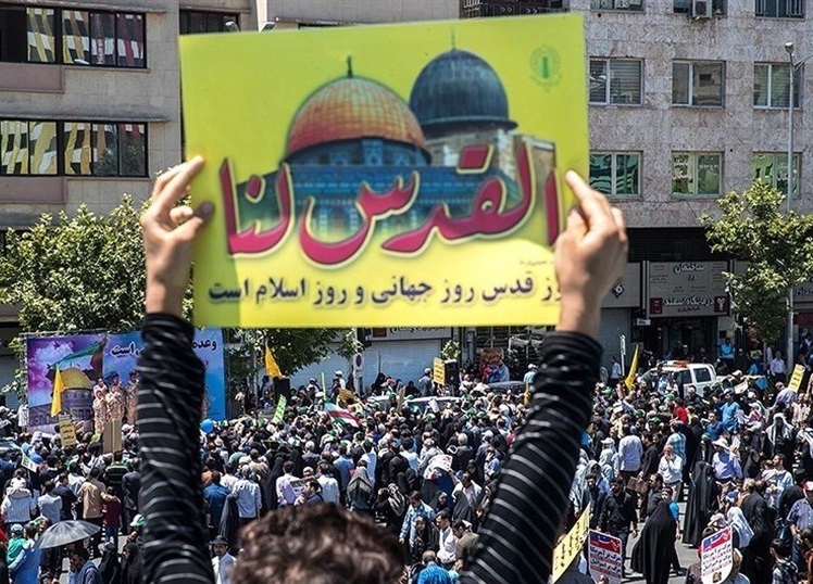 مسيرات يوم القدس في طهران
