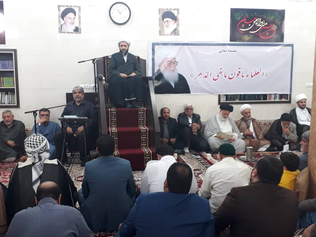 برگزاری مراسم نهمین سالگرد ارتحال آیت الله مرتضی انصاری در اهواز
