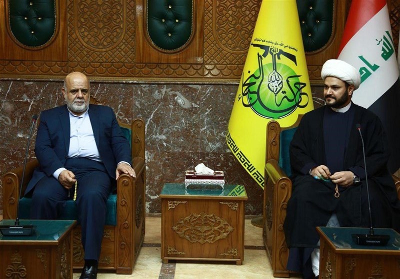  ايرج مسجدي في لقاء مع الشيخ اكرم الكعبي