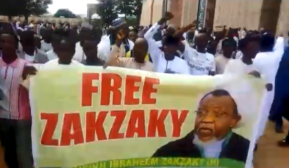 تظاهرات غاضبة في نيجيريا تطالب بالافراج عن الشيخ الزكزاكي