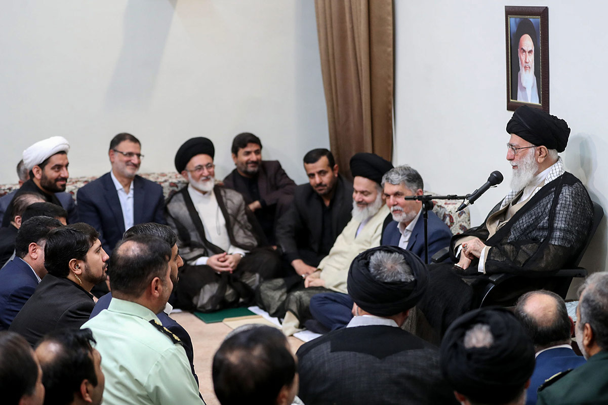 دیدار مسئولان و دست‌اندرکاران حج با رهبر معظم انقلاب اسلامی