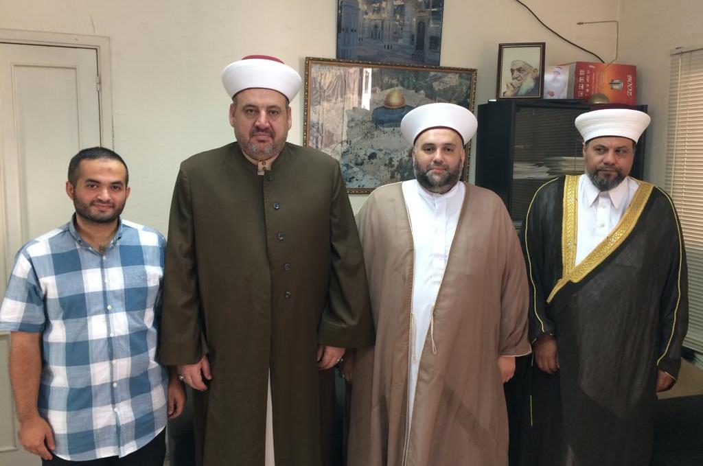  الشيخ عبد الله جبري استقبل وفد رابطة شورى علماء الأنبار