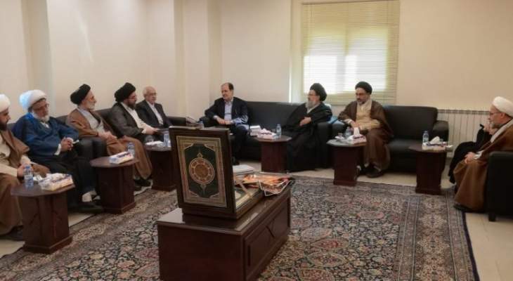 ممثل السيستاني في لبنان استقبل وفد "المجمع العالي لتفسير القرآن في قم" 