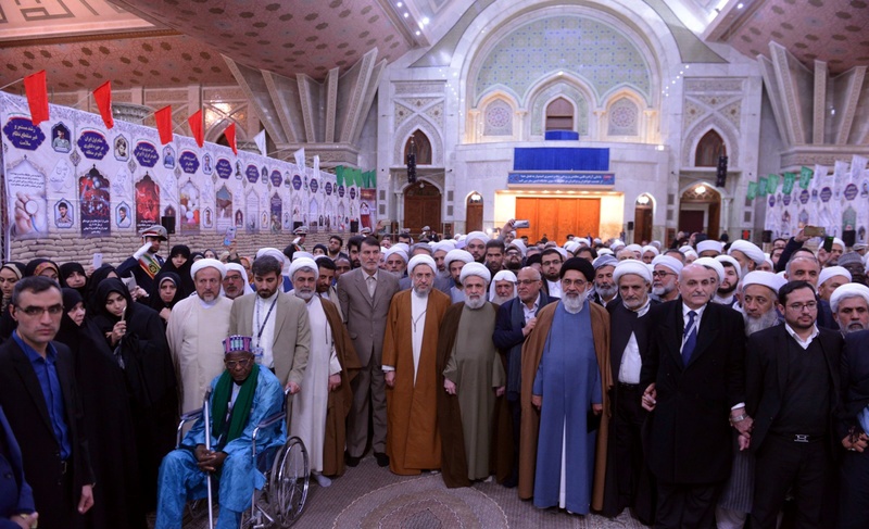 ضیوف مؤتمر الوحدة الاسلامیة زاروا مرقد الامام الخمینی 