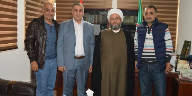 مسؤول اقليم جبل عامل في امل التقى جمعية الوسط الإسلامي اللبناني