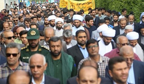 مسیرات في مدن ايرانية عديدة للتنديد بأعمال الشغب
