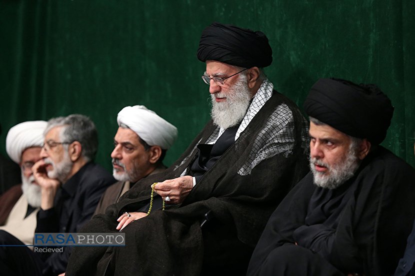 مراسم عزاء الامام الحسين (ع) بحضور قائد الثورة الاسلامية