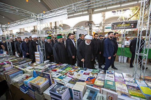 حضورٌ متميّز للعتبة العبّاسية المقدّسة في معرض تراتيل سجّادية الدوليّ للكتاب