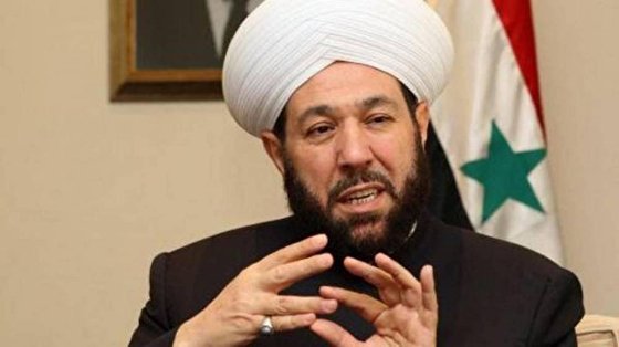 مفتي جمهورية سوريا: الجمهورية الاسلامية لم تكن لطائفة ما وانما كانت عونا لجميع المسلمين