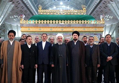 الحكومة الإيرانية تجدد العهد مع مبادئ الامام الخميني (رض)
