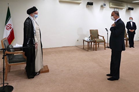 بالصور.. قائد الثورة: إيران تريد عراقا مستقلا وقويا