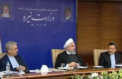 رییس جمهور: امام با سه مشت آب وضو می‌گرفتند