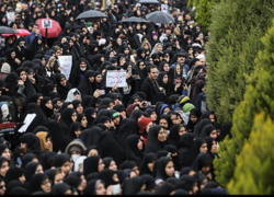 مردم خلخال در سوگ شهادت سردار سپهبد سلیمانی نشستند