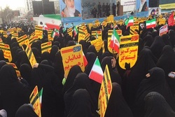 راهپیمایی پرشور و مردمی ۹ دی در مشهد مقدس
